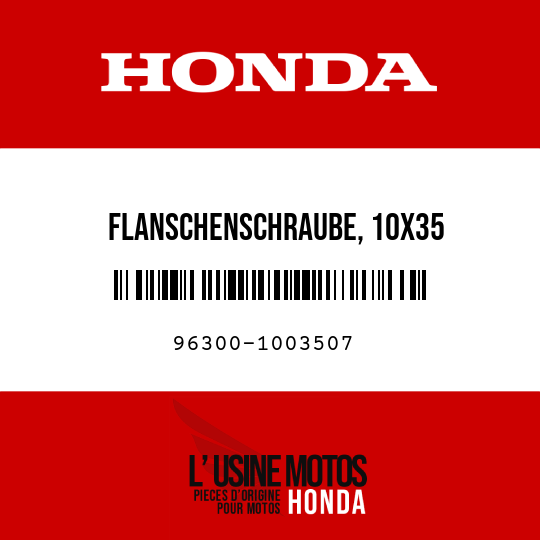 image de 96300-1003507 FLANSCHENSCHRAUBE, 10X35