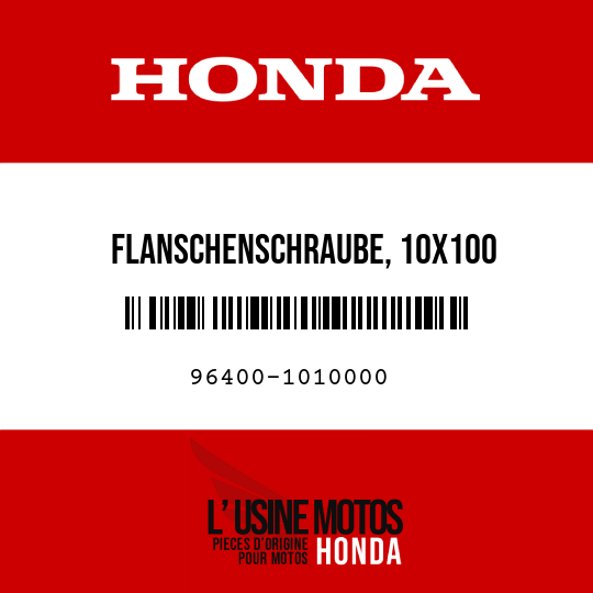 image de 96400-1010000 FLANSCHENSCHRAUBE, 10X100