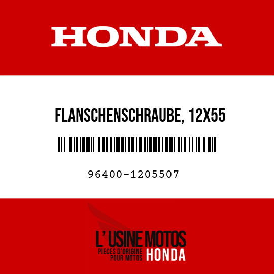 image de 96400-1205507 FLANSCHENSCHRAUBE, 12X55