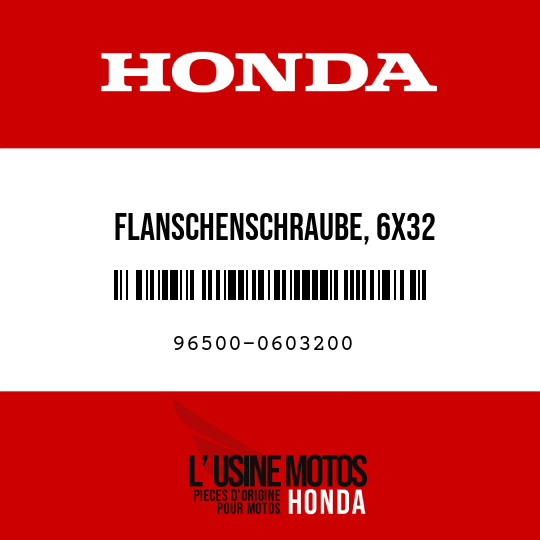 image de 96500-0603200 FLANSCHENSCHRAUBE, 6X32
