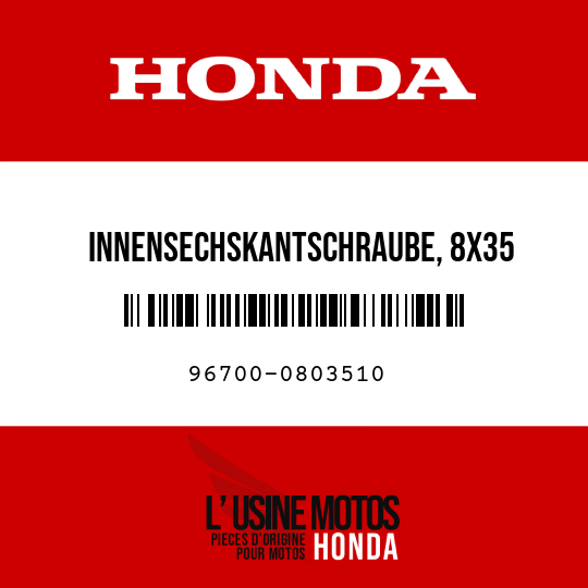 image de 96700-0803510 INNENSECHSKANTSCHRAUBE, 8X35