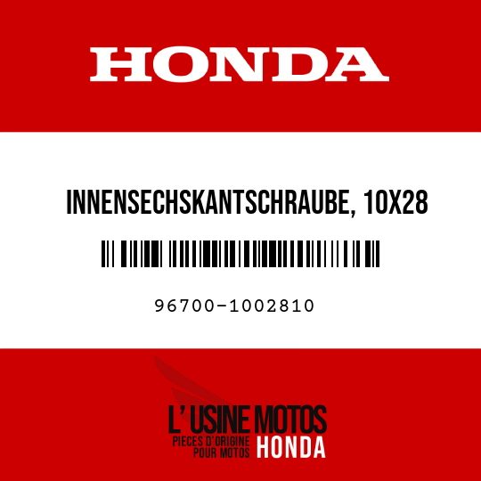 image de 96700-1002810 INNENSECHSKANTSCHRAUBE, 10X28