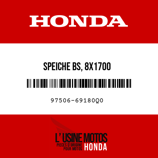 image de 97506-69180Q0 SPEICHE BS, 8X1700