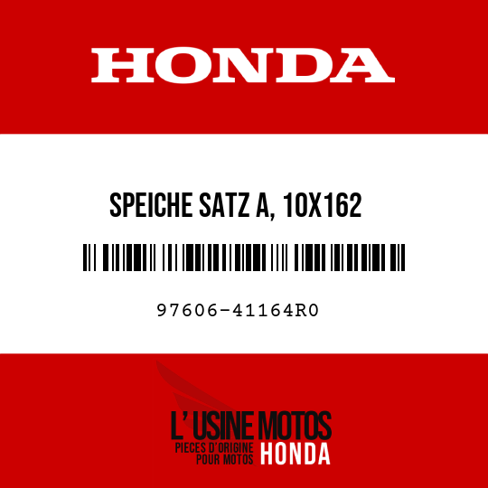 image de 97606-41164R0 SPEICHE SATZ A, 10X162