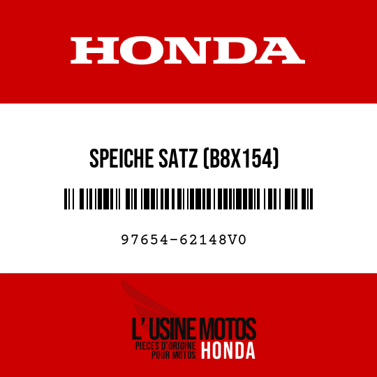 image de 97654-62148V0 SPEICHE SATZ (B8X154)