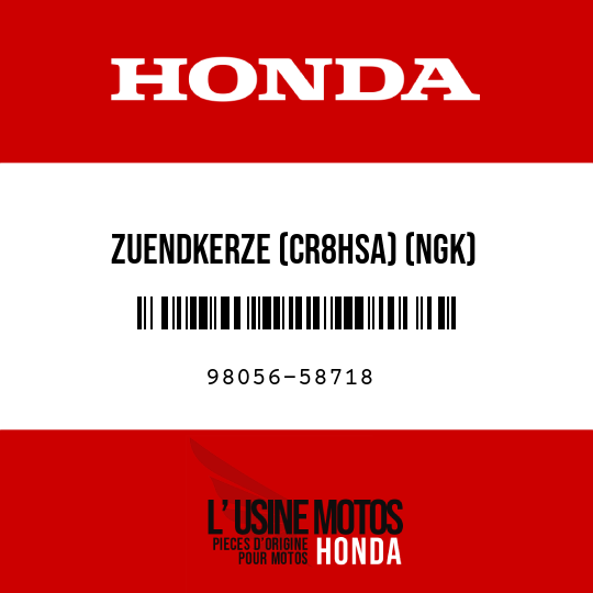 image de 98056-58718 ZUENDKERZE (CR8HSA) (NGK)