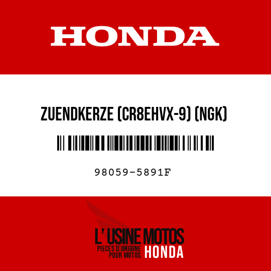 image de 98059-5891F ZUENDKERZE (CR8EHVX-9) (NGK)