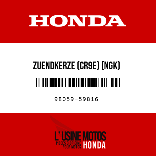 image de 98059-59816 ZUENDKERZE (CR9E) (NGK)