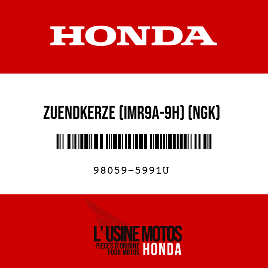 image de 98059-5991U ZUENDKERZE (IMR9A-9H) (NGK)