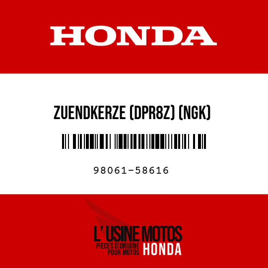 image de 98061-58616 ZUENDKERZE (DPR8Z) (NGK)