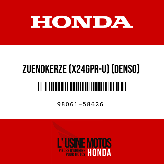 image de 98061-58626 ZUENDKERZE (X24GPR-U) (DENSO)