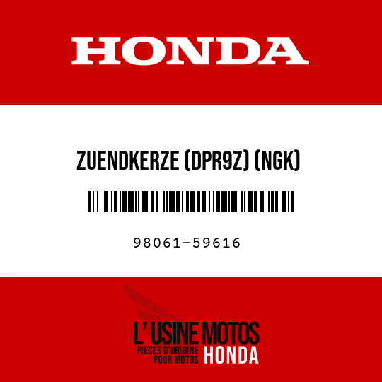 image de 98061-59616 ZUENDKERZE (DPR9Z) (NGK)