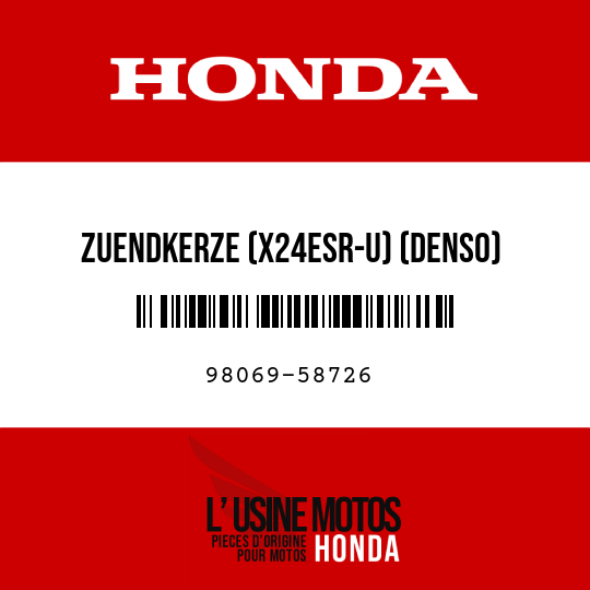 image de 98069-58726 ZUENDKERZE (X24ESR-U) (DENSO)