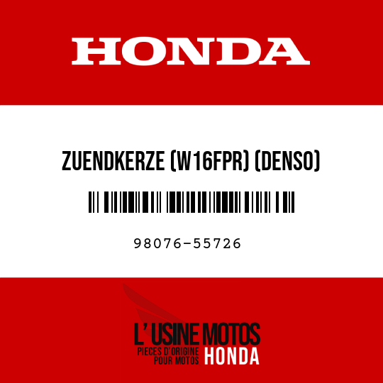 image de 98076-55726 ZUENDKERZE (W16FPR) (DENSO)