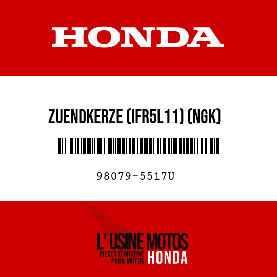 image de 98079-5517U ZUENDKERZE (IFR5L11) (NGK)