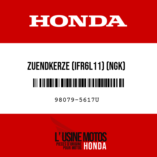 image de 98079-5617U ZUENDKERZE (IFR6L11) (NGK)