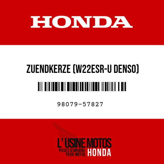 image de 98079-57827 ZUENDKERZE (W22ESR-U DENSO)