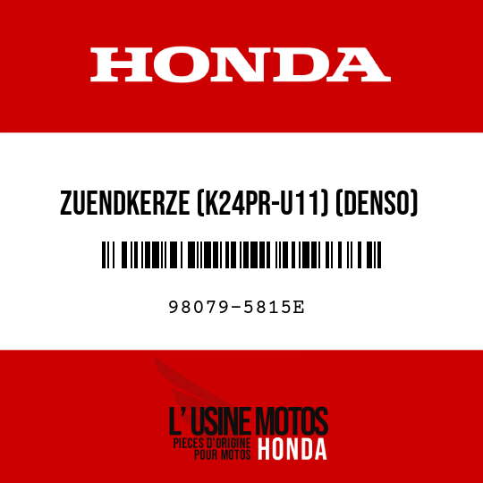 image de 98079-5815E ZUENDKERZE (K24PR-U11) (DENSO)