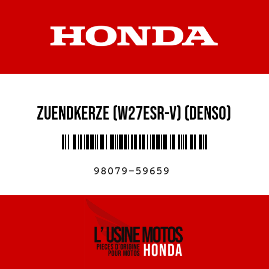 image de 98079-59659 ZUENDKERZE (W27ESR-V) (DENSO)