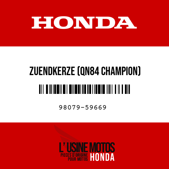 image de 98079-59669 ZUENDKERZE (QN84 CHAMPION)