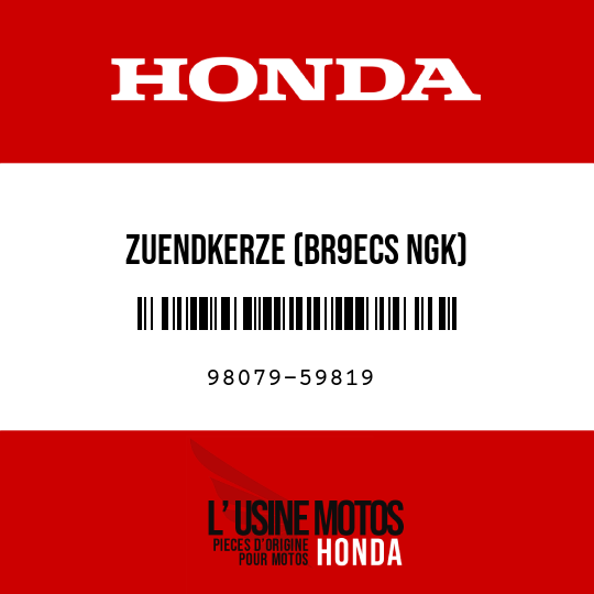 image de 98079-59819 ZUENDKERZE (BR9ECS NGK)