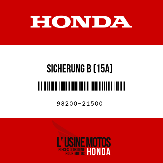image de 98200-21500 SICHERUNG B (15A)