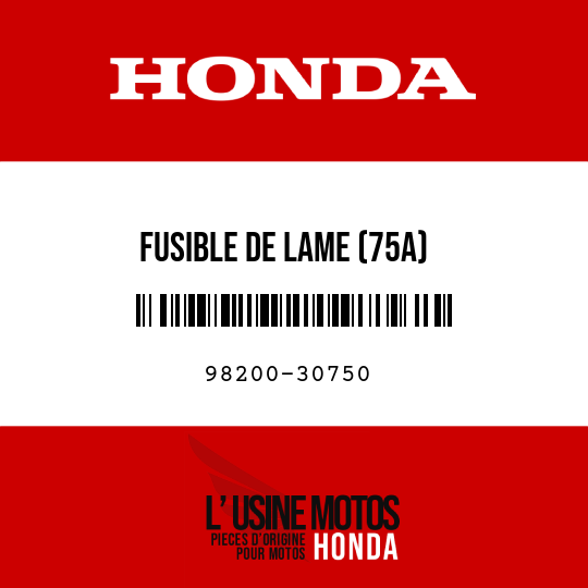 image de 98200-30750 FUSIBLE DE LAME (75A)
