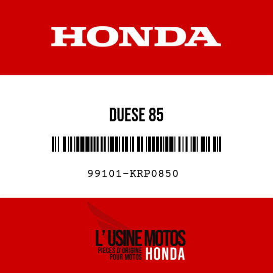image de 99101-KRP0850 DUESE 85