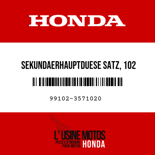 image de 99102-3571020 SEKUNDAERHAUPTDUESE SATZ, 102