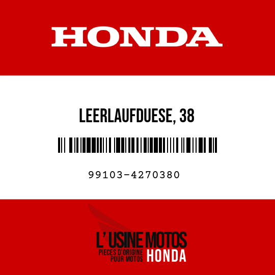 image de 99103-4270380 LEERLAUFDUESE, 38