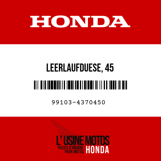 image de 99103-4370450 LEERLAUFDUESE, 45