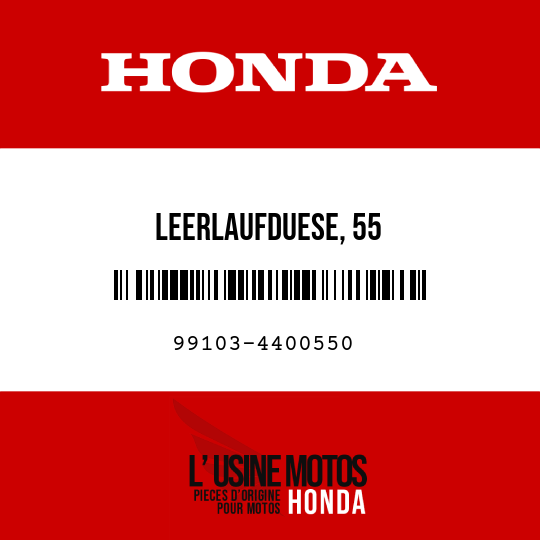 image de 99103-4400550 LEERLAUFDUESE, 55