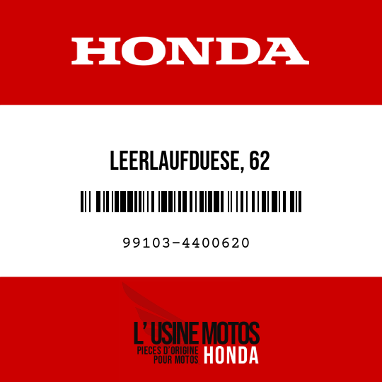 image de 99103-4400620 LEERLAUFDUESE, 62