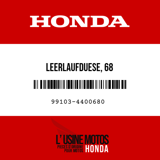 image de 99103-4400680 LEERLAUFDUESE, 68
