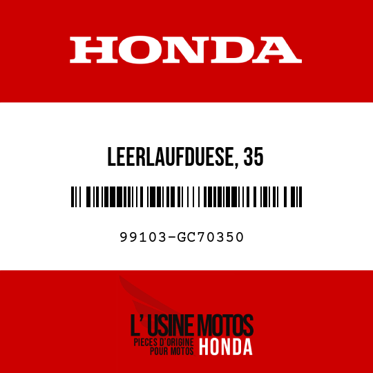 image de 99103-GC70350 LEERLAUFDUESE, 35