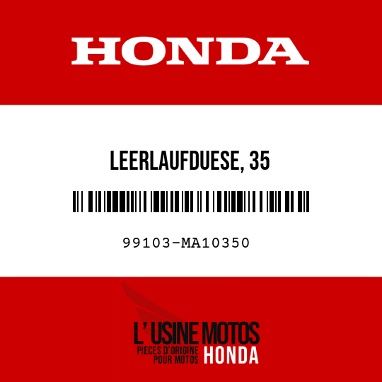 image de 99103-MA10350 LEERLAUFDUESE, 35