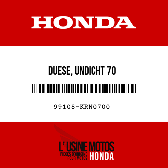 image de 99108-KRN0700 DUESE, UNDICHT 70