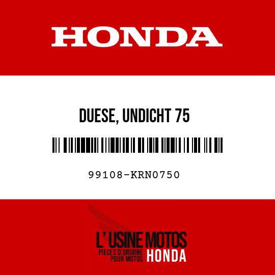 image de 99108-KRN0750 DUESE, UNDICHT 75