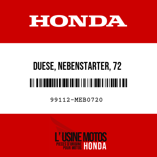 image de 99112-MEB0720 DUESE, NEBENSTARTER, 72