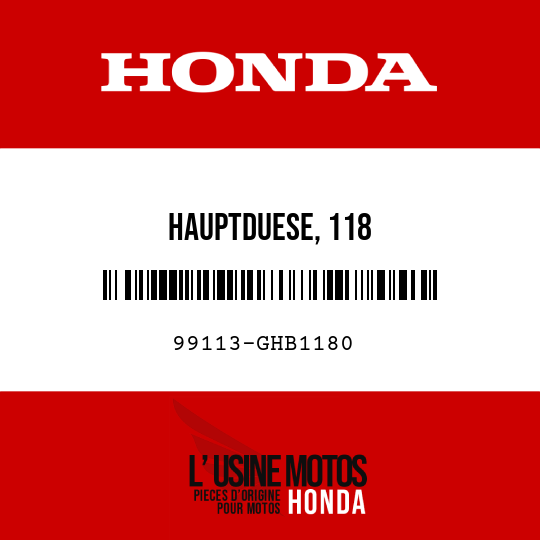 image de 99113-GHB1180 HAUPTDUESE, 118