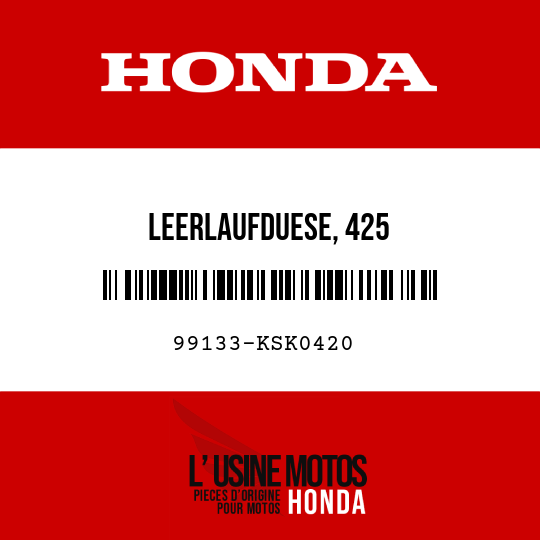 image de 99133-KSK0420 LEERLAUFDUESE, 425