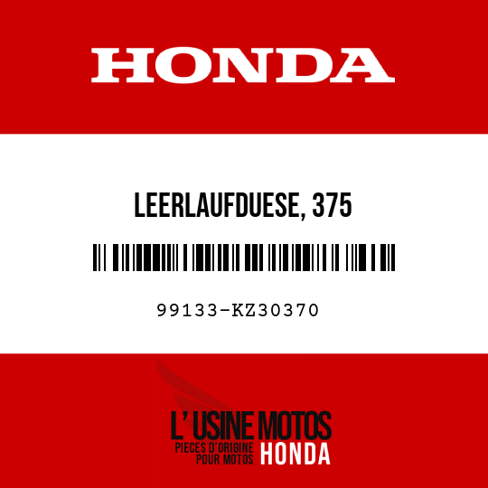 image de 99133-KZ30370 LEERLAUFDUESE, 375