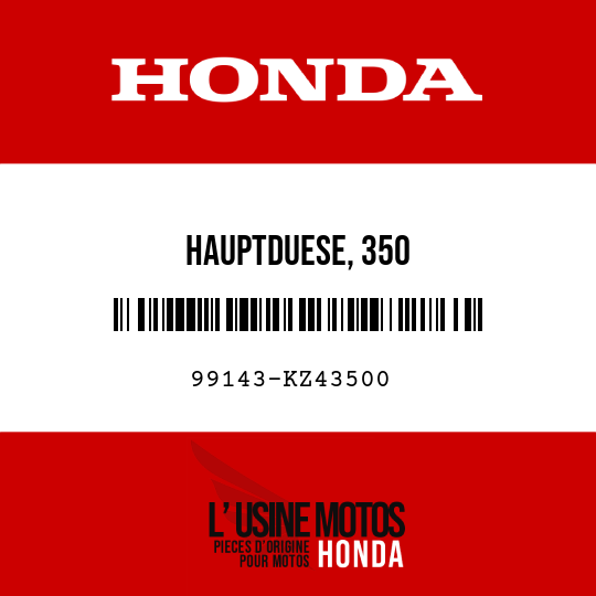 image de 99143-KZ43500 HAUPTDUESE, 350