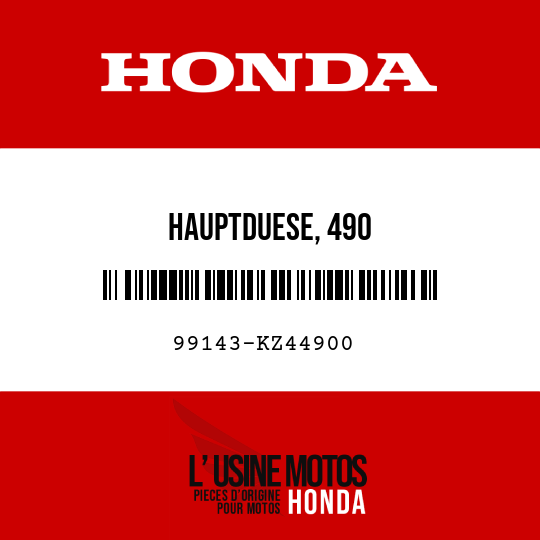 image de 99143-KZ44900 HAUPTDUESE, 490